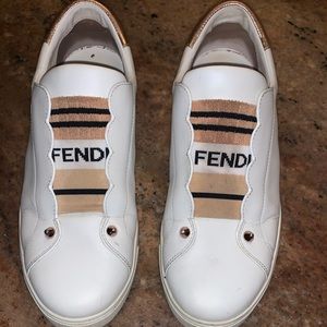Authentic Fendi Slip ons